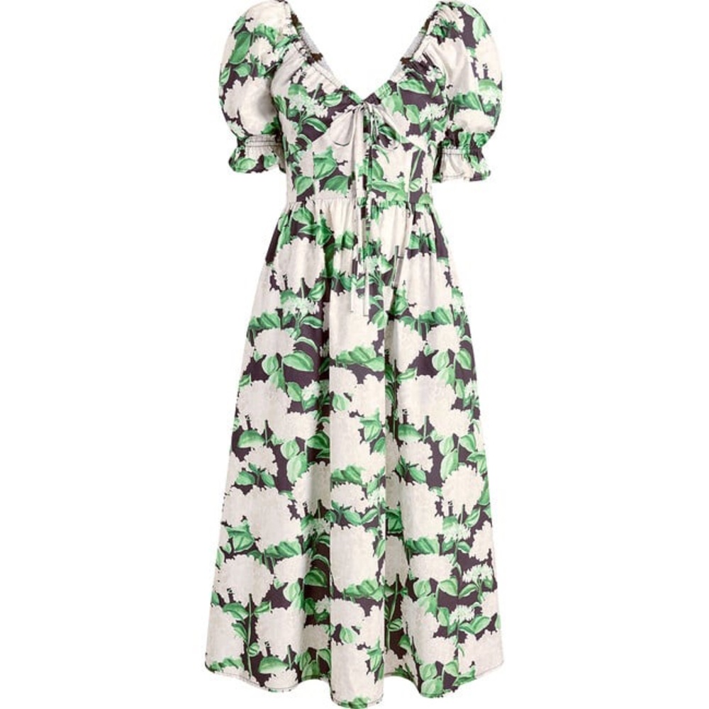 The Ophelia Dress - Night Bloom Cotton